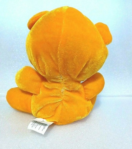 Teddy Bear Orange White Smooth Plush 8" 2019 KellyToy - Picture 3 of 10