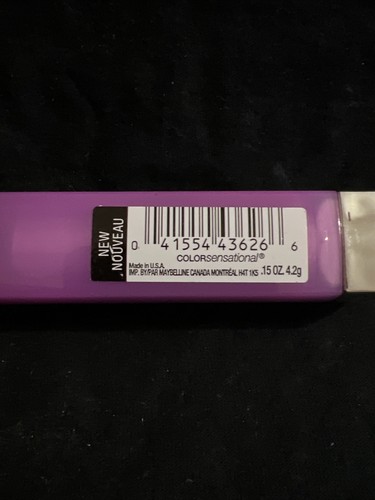 NEW 3PK Maybelline New York Color Sensational Lipstick, 715 Hibiscus Pop 0.15oz - Picture 11 of 14