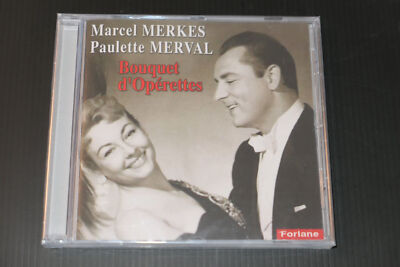 CD MARCEL MERKES PAULETTE MERVAL - BOUQUET D'OPERETTEN - 2012 - FORLANE