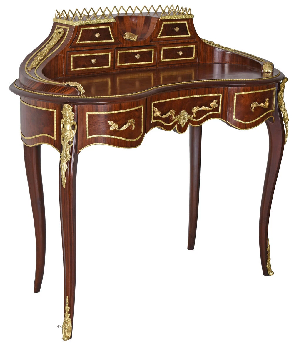 Solid wood antique desk deals