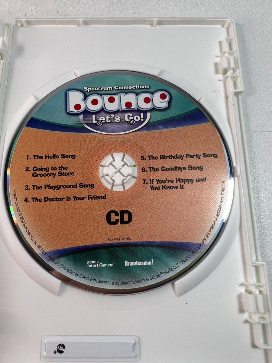 その他 Bounce: Let&#39;s Go! [DVD] Spectrum Connections Bounce: Lets Go (DVD, CD, 2007) FAST