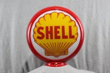 SHELL GAS PUMP GLOBE