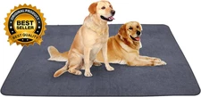 Non-Slip Dog Pads Extra Large 72" X 72" Washable Puppy Pads Fast Absorbent