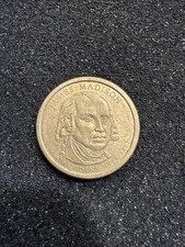 James Madison dollar coin 1809-1817
