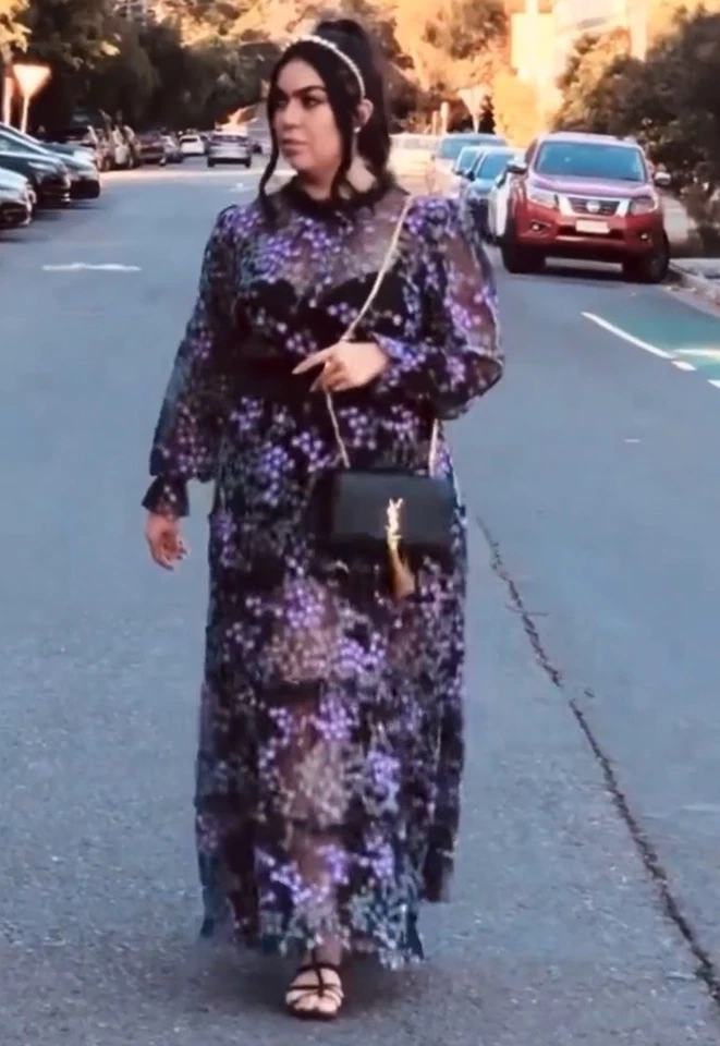 Vestido Alice McCall Talla AU 14/US 10 Medianoche Llamador Bordado Tul Maxi Foto 4 de 4