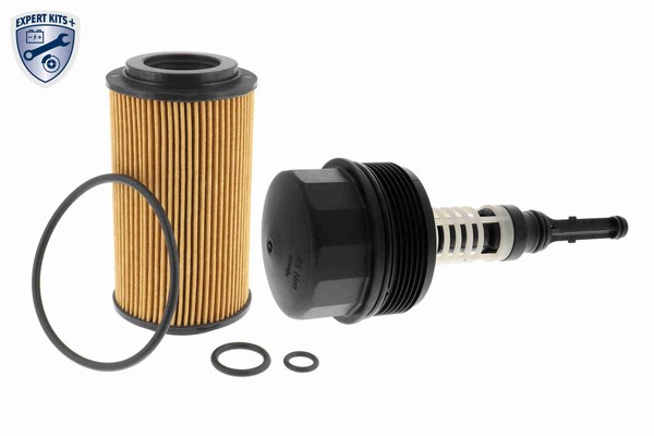 NEU - Vaico V30-3559 Deckel, ÖLfiltergehäUse FüR MERCEDES-BENZ-image