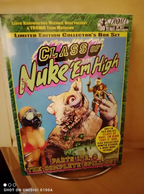 #ad #ad Class of Nuke Em High Parts 1 3 Complete Spill Ogy Collector#x27;s Edition DVD $25.00