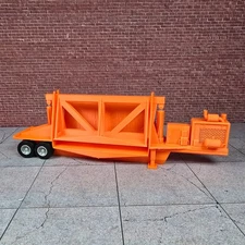 Car Crusher Model 1/64 Scale Diorama Orange Hot Wheels Size Accessory