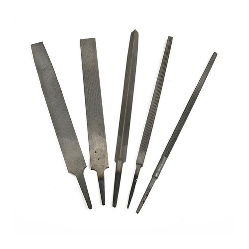 Steel File Flat/Round/Half Round Industrial Triangle/Square Woodworking Grinding - Picture 11 of 12