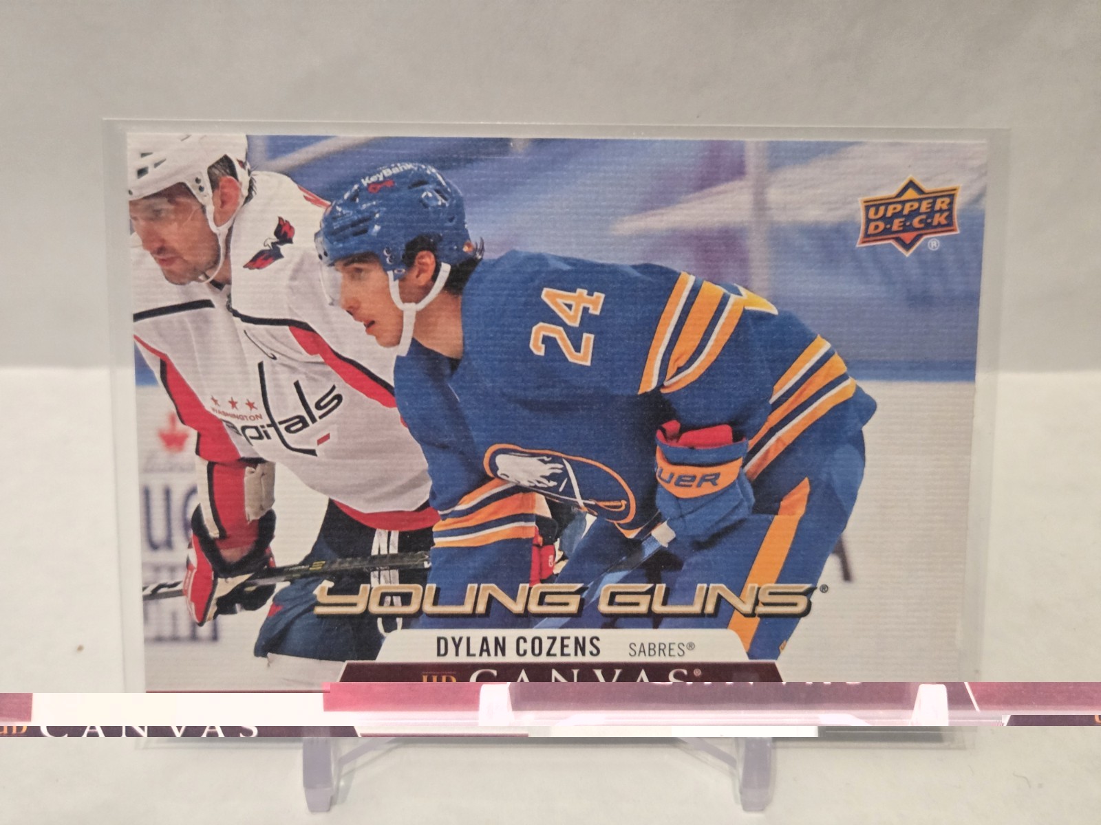 2020-21 Upper Deck Series 2 Dylan Cozens Ud Canvas Young Guns #C233