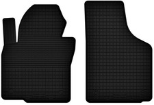 Wanneform Gummi Fußmatten Vorne für SEAT Toledo III  Schwarz