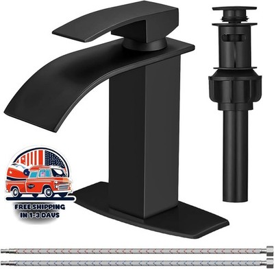 Llave De Agua Para Baños Fregadero Lavabo Lavamanos Baño Con Cascada Moderna New