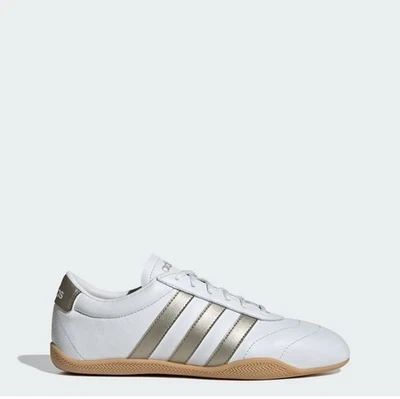 adidas Grand Court Lo SZ 10.5 White Cyber Metallic Gum W Athletic Shoe JQ9685 - Image 1 of 4
