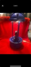 Vintage 1970S Blue Dolphin Oil Rain Lamp In Good Condition.