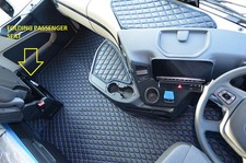 ECO LEATHER FLOOR MAT FIT  MERCEDES ACTROS MP5 FROM 2019 BIG-GIGA SPACE CAB