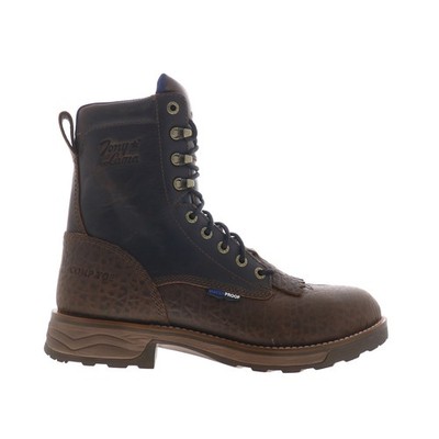 Tony Lama High Plains WP Composite Toe Mens Brown Wide Cowboy Western Boots