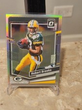 2023 Panini Donruss Optic ROBERT BROOKS #69 RC Rated Rookie Holo Prizm PACKERS