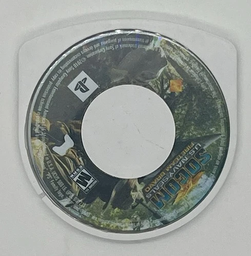SOCOM US Navy Seals Fireteam Bravo 3 PSP Game Only Tested