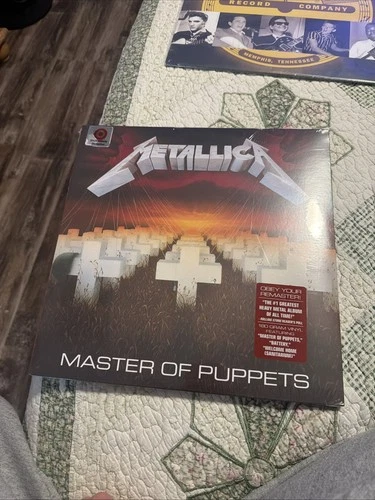 METALLICA-Master Of Puppets Target Vinyl LP SEALED!