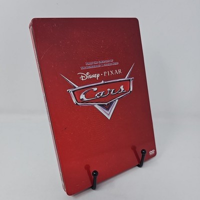 Disney Pixar CARS DVD Steelbook Edition 2006 Full Screen Movie Full of Fun