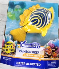 Swimways RAINBOW REEF Lebron Waves Water Activated Realistic Fish