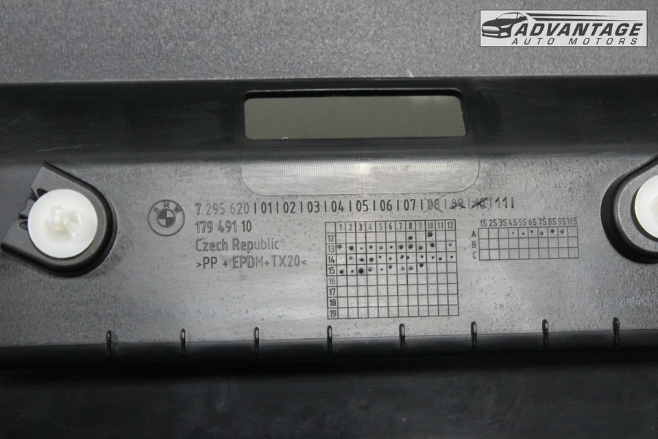 BMW 328I GT XDRIVE F34 2014-2016 maletero puerta trasera puerta levadiza cubierta panel moldura OEM Foto 4 de 4