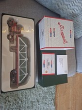 Rimorchio pianale Corgi scala 1:50 Scammell Highwayman e carico cullato Westfield