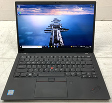Lenovo ThinkPad X1 Carbon Gen 7 14" Laptop i5-8265U 16GB DDR3 256GB NVMe READ