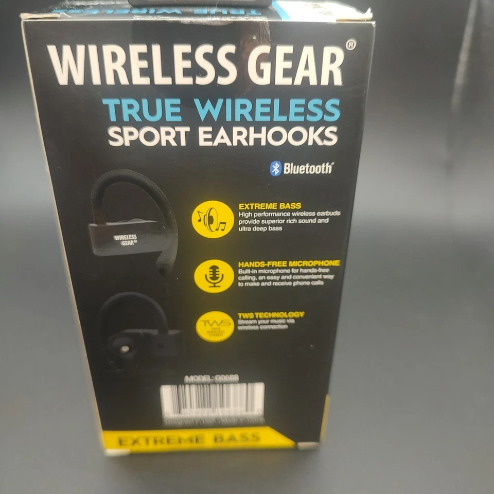 Auriculares deportivos inalámbricos True Wireless Gear Bluetooth Extreme Bass  Foto 3 de 4