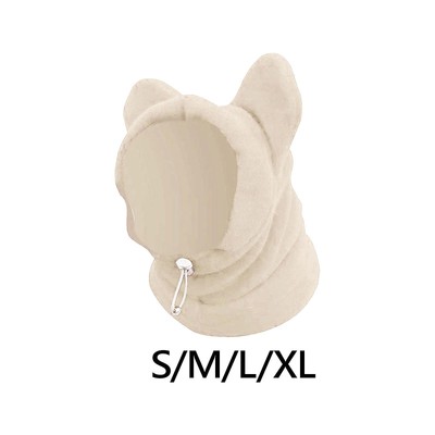 Winter Dogs Hoodie Cold Weather Caps Soft Costume Dog Ears Cover