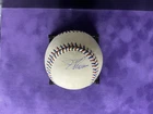 Jim Thome Autographed/Signed Cleveland Indians OML Baseball 612 HR Beckett 50924