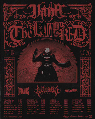 Vana The Lady In Red Tour 2026 North American