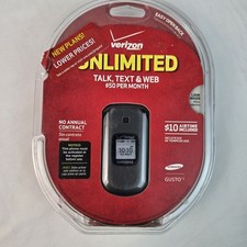 New Samsung Gusto 2 SCH-U365 Gray Verizon Flip Phone