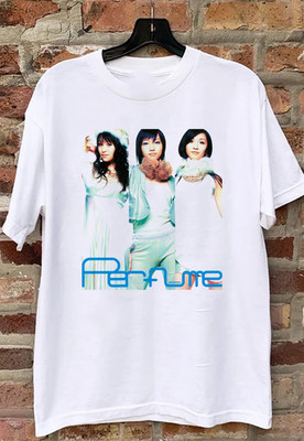 Perfume - Perfume Band White Cotton Shirt S-5XL unisex R154