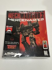 MechWarrior 2 Mercenaries big box PC game Activision Complete in Box SEE PHOTOS