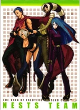 NESTS TEAM The King Of Fighters SNK Playmore Collectible Trading Card