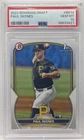 PAUL SKENES 2023 BOWMAN PAPER 1ST ROOKIE#BD-14 PIRATES GRADED PSA 10 GEM MINT RC