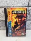Fahrenheit Sega 32X/Sega CD Game 1995 - With Manual / Untested