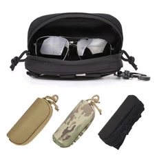 Outdoor Portable Sunglasses Storage Box Tactical Goggle Glasses Bag Case Pouch