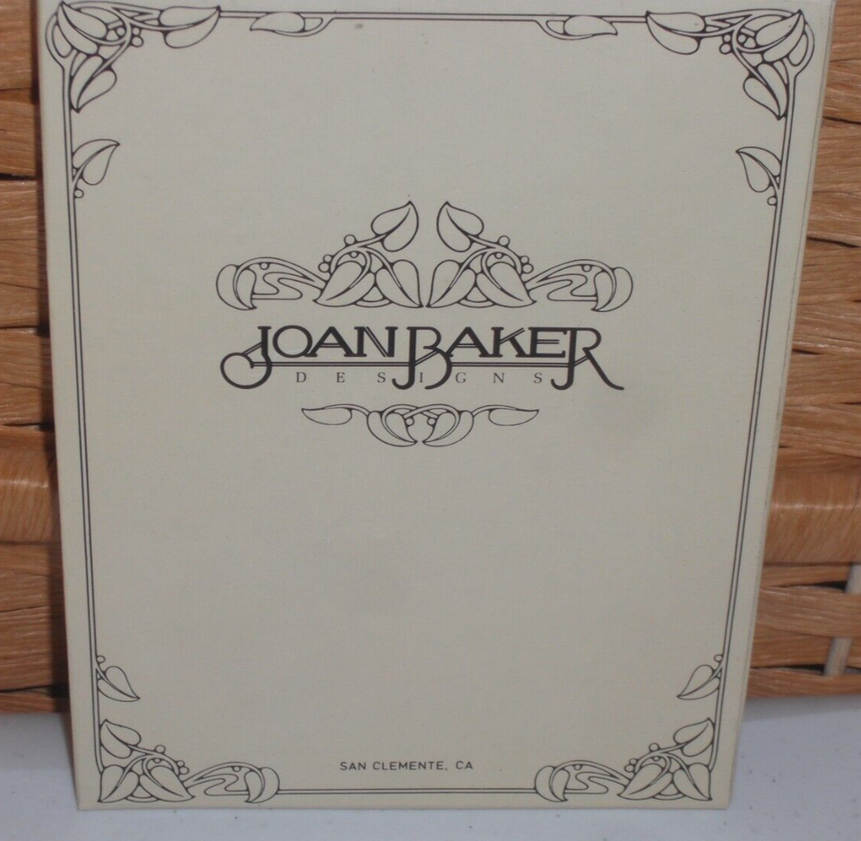 New Joan Baker Window Art Hanging Stained Glass Suncatcher Hummingbird