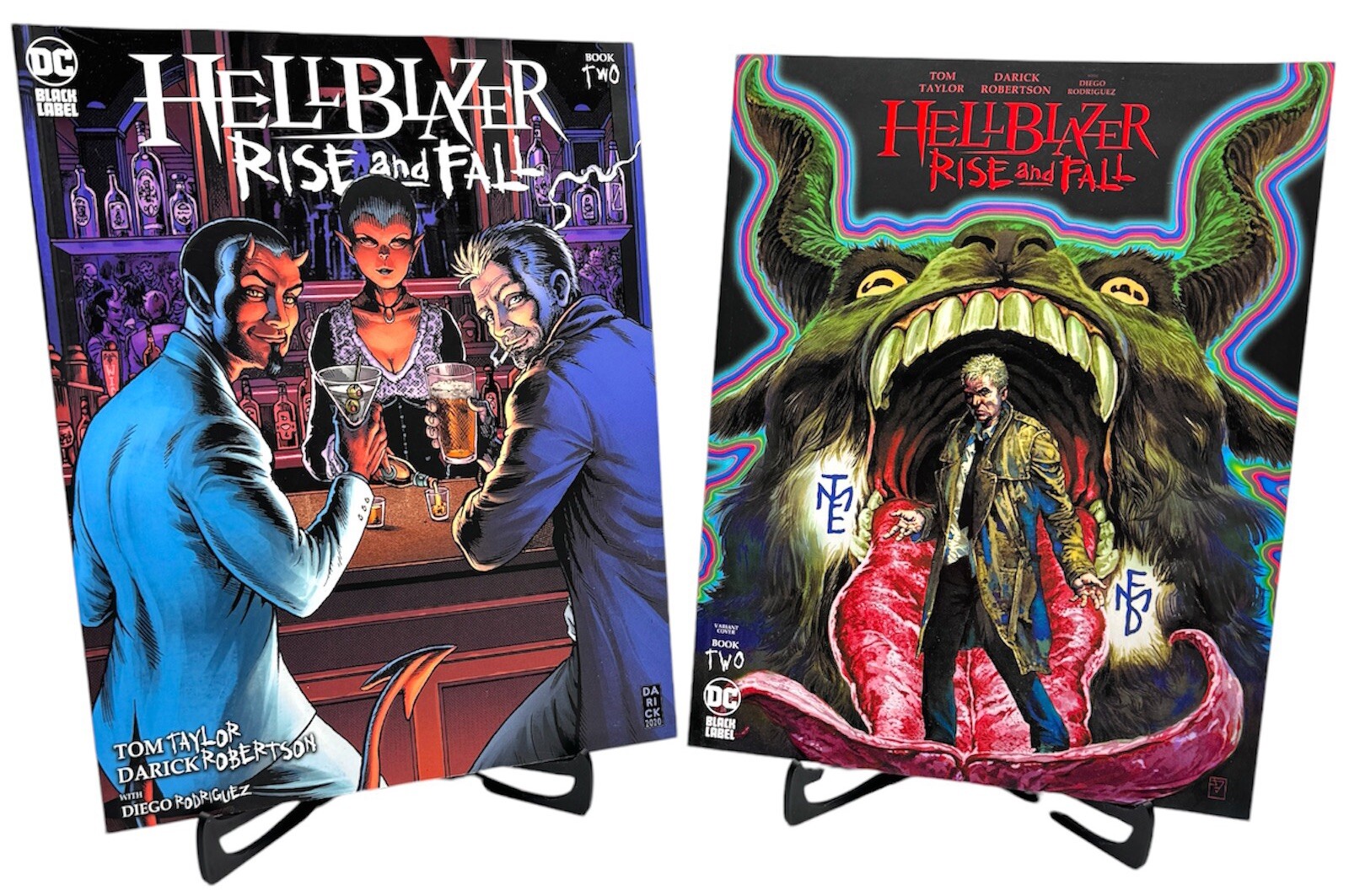 John Constantine Hellblazer Rise and Fall Complete 2 Book Set