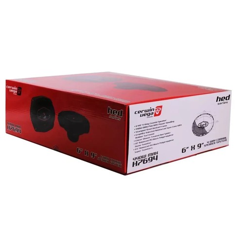 Cerwin Vega H7694 - HED Series 6" x 9" 4-way Coaxial Speakers (Open Box) - Picture 7 of 7
