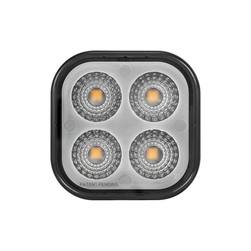 UNITE 20 WATT 4 LED BLACK OUT FLOOD SELECTIVE YELLOW (Q POD) - Picture 17 of 24