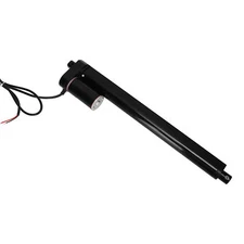 24V Linear Actuator 1000N Black 300mm Stroke IP65 Linear Motion Actuator