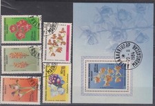 426 Malagasy Republic, Tropical Orchidea Flowers, Sc. 706-8, C180-3 , used