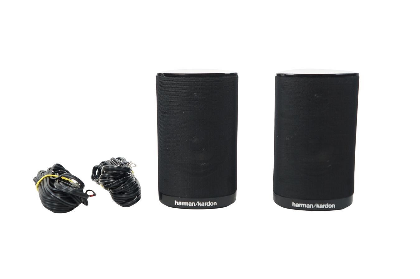 ✅2x Harman Kardon SAT-TS2BQ Lautsprecher mit Kabeln✅
