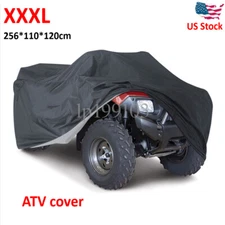 XXXL Black  ATV Quad Bike Cover For Honda Rancher 350 400 420 2x4 4x4