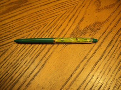 #ad #ad Vintage Floaty Ballpoint Pen Golfer Putting A Ball 5 15 16quot; Long Denmark $16.99