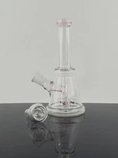 6" Water Pipe Bubbler Glass Hookah Bong Waterpipe with Filter 609147-2