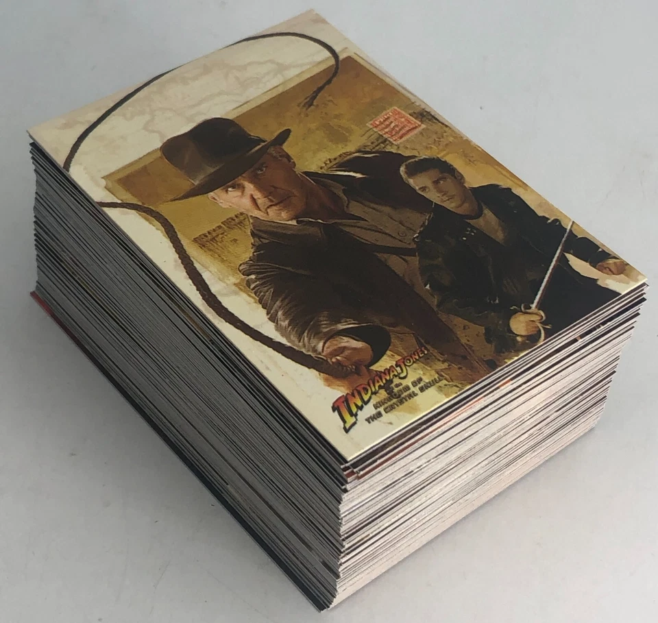 Indiana Jones Kingdom of the Crystal Skull 2008 Topps Trading Card Base Set 1-90 - Image 2 of 4